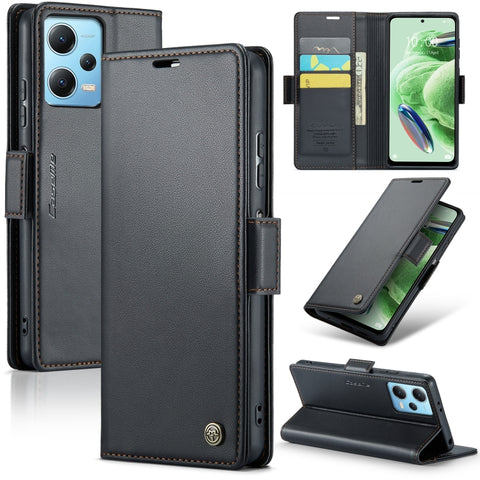 CaseMe 023 Butterfly Buckle Litchi Texture RFID Anti-theft Leather Phone Case, For Xiaomi Poco X5 Pro 5G, For Xiaomi Poco X5 5G, For Xiaomi Redmi 11A/12C, For Xiaomi 13 Lite, For Xiaomi 13 Pro, For Xiaomi 13, For Xiaomi 12T /12T Pro/Redmi K50 Ultra    ...