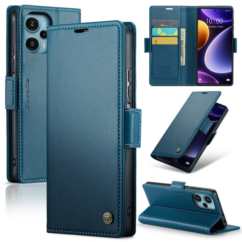 CaseMe 023 Butterfly Buckle Litchi Texture RFID Anti-theft Leather Phone Case, For Xiaomi Redmi Note 13 5G, For Xiaomi Redmi Note 13 Pro+ 5G, For Xiaomi Redmi Note 13 Pro 5G, For Xiaomi Redmi 12 4G／12 5G／Note 12R／POCO M6 Pro 5G, For Xiaomi 13T/13T Pro ...