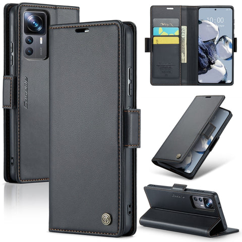 CaseMe 023 Butterfly Buckle Litchi Texture RFID Anti-theft Leather Phone Case, For Xiaomi Poco X5 Pro 5G, For Xiaomi Poco X5 5G, For Xiaomi Redmi 11A/12C, For Xiaomi 13 Lite, For Xiaomi 13 Pro, For Xiaomi 13, For Xiaomi 12T /12T Pro/Redmi K50 Ultra    ...