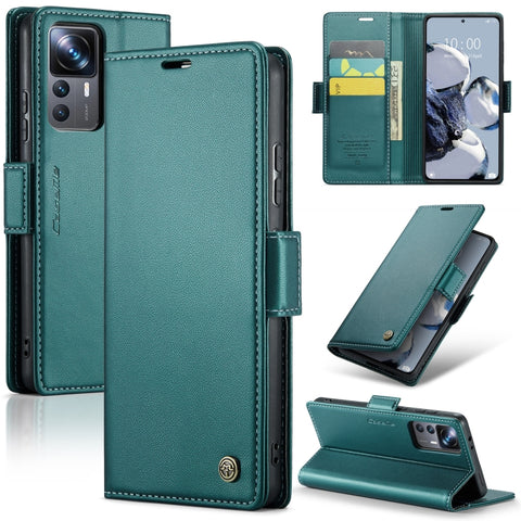 CaseMe 023 Butterfly Buckle Litchi Texture RFID Anti-theft Leather Phone Case, For Xiaomi Poco X5 Pro 5G, For Xiaomi Poco X5 5G, For Xiaomi Redmi 11A/12C, For Xiaomi 13 Lite, For Xiaomi 13 Pro, For Xiaomi 13, For Xiaomi 12T /12T Pro/Redmi K50 Ultra    ...