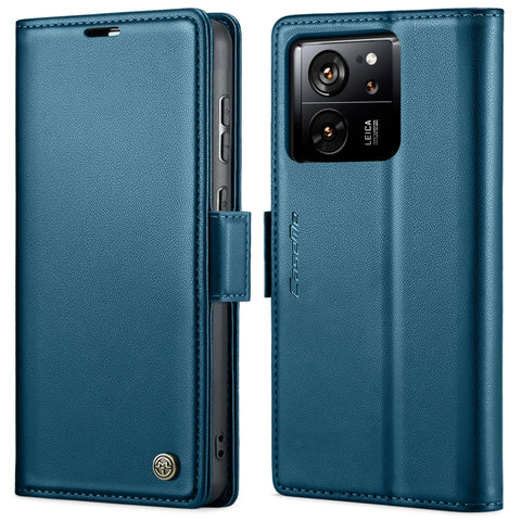 CaseMe 023 Butterfly Buckle Litchi Texture RFID Anti-theft Leather Phone Case, For Xiaomi Redmi Note 13 5G, For Xiaomi Redmi Note 13 Pro+ 5G, For Xiaomi Redmi Note 13 Pro 5G, For Xiaomi Redmi 12 4G／12 5G／Note 12R／POCO M6 Pro 5G, For Xiaomi 13T/13T Pro ...