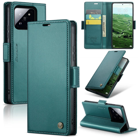 CaseMe 023 Butterfly Buckle Litchi Texture RFID Anti-theft Leather Phone Case, For Xiaomi Redmi Note 13 Pro 4G, For Xiaomi Redmi Note 13 4G, For Xiaomi Redmi 13C 4G / 13C 5G, For Xiaomi Poco C65 4G, For Xiaomi Poco X6 Pro 5G/Redmi K70E 5G              ...