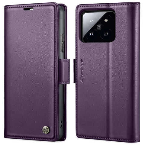 CaseMe 023 Butterfly Buckle Litchi Texture RFID Anti-theft Leather Phone Case, For Xiaomi Redmi Note 13 Pro 4G, For Xiaomi Redmi Note 13 4G, For Xiaomi Redmi 13C 4G / 13C 5G, For Xiaomi Poco C65 4G, For Xiaomi Poco X6 Pro 5G/Redmi K70E 5G              ...