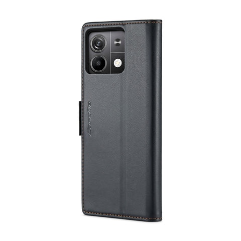 CaseMe 023 Butterfly Buckle Litchi Texture RFID Anti-theft Leather Phone Case, For Xiaomi Redmi Note 13 5G, For Xiaomi Redmi Note 13 Pro+ 5G, For Xiaomi Redmi Note 13 Pro 5G, For Xiaomi Redmi 12 4G／12 5G／Note 12R／POCO M6 Pro 5G, For Xiaomi 13T/13T Pro ...