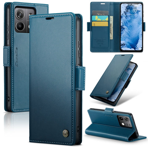 CaseMe 023 Butterfly Buckle Litchi Texture RFID Anti-theft Leather Phone Case, For Xiaomi Redmi Note 13 5G, For Xiaomi Redmi Note 13 Pro+ 5G, For Xiaomi Redmi Note 13 Pro 5G, For Xiaomi Redmi 12 4G／12 5G／Note 12R／POCO M6 Pro 5G, For Xiaomi 13T/13T Pro ...