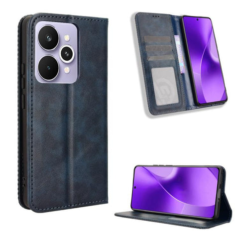 Magnetic Buckle Retro Texture Leather Phone Case, For Realme P4 Pro 5G, For Realme P4 5G, For Realme 15T 5G, For Realme C71 4G India / Note 70T 4G, For Realme 15 5G / 15 Pro 5G, For Realme 15 SEA, For Realme C71 4G, For Realme GT 7 5G                  ...