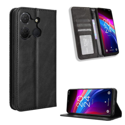 Magnetic Buckle Retro Texture Leather Phone Case, For TCL K70 NxtPaper 5G, For TCL K70 5G / K70 XE, For TCL K70 SE T453D, For TCL K70 4G / K70 Power 4G, For TCL NxtPaper 70 Pro 5G, For TCL K32 5G / K33 5G, For TCL NxtPaper 60 Ultra 5G                  ...