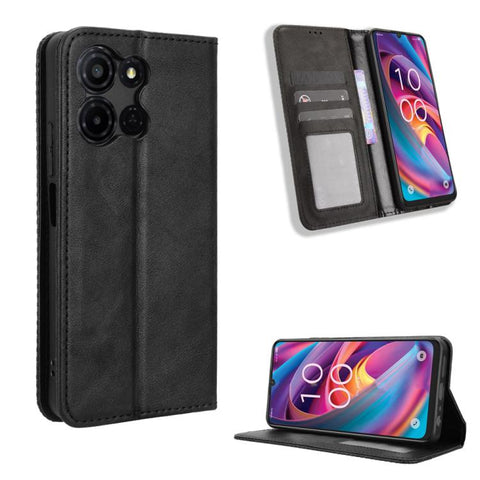 Magnetic Buckle Retro Texture Leather Phone Case, For TCL K70 NxtPaper 5G, For TCL K70 5G / K70 XE, For TCL K70 SE T453D, For TCL K70 4G / K70 Power 4G, For TCL NxtPaper 70 Pro 5G, For TCL K32 5G / K33 5G, For TCL NxtPaper 60 Ultra 5G                  ...