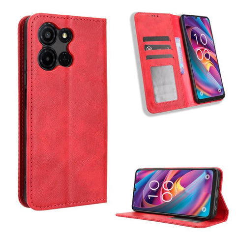 Magnetic Buckle Retro Texture Leather Phone Case, For TCL K70 NxtPaper 5G, For TCL K70 5G / K70 XE, For TCL K70 SE T453D, For TCL K70 4G / K70 Power 4G, For TCL NxtPaper 70 Pro 5G, For TCL K32 5G / K33 5G, For TCL NxtPaper 60 Ultra 5G                  ...
