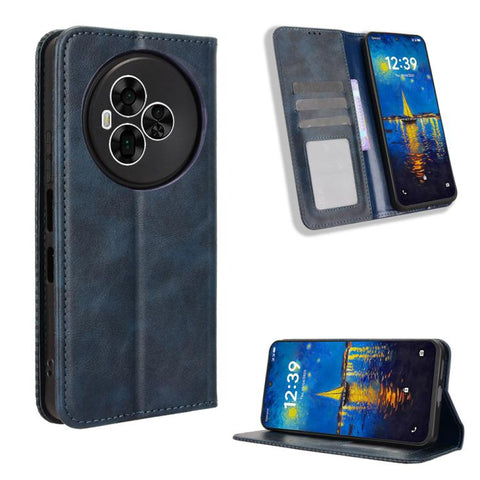 Magnetic Buckle Retro Texture Leather Phone Case, For TCL K70 NxtPaper 5G, For TCL K70 5G / K70 XE, For TCL K70 SE T453D, For TCL K70 4G / K70 Power 4G, For TCL NxtPaper 70 Pro 5G, For TCL K32 5G / K33 5G, For TCL NxtPaper 60 Ultra 5G                  ...