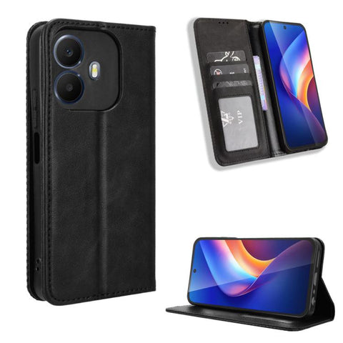 Magnetic Buckle Retro Texture Leather Phone Case, For TCL K70 NxtPaper 5G, For TCL K70 5G / K70 XE, For TCL K70 SE T453D, For TCL K70 4G / K70 Power 4G, For TCL NxtPaper 70 Pro 5G, For TCL K32 5G / K33 5G, For TCL NxtPaper 60 Ultra 5G                  ...