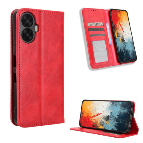 Magnetic Buckle Retro Texture Leather Phone Case, For TCL K70 NxtPaper 5G, For TCL K70 5G / K70 XE, For TCL K70 SE T453D, For TCL K70 4G / K70 Power 4G, For TCL NxtPaper 70 Pro 5G, For TCL K32 5G / K33 5G, For TCL NxtPaper 60 Ultra 5G                  ...