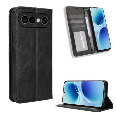 Magnetic Buckle Retro Texture Leather Phone Case, For vivo V80 Lite / iQOO Z11S 5G, For vivo S2 5G / V80 Lite IN/PK, For vivo T5e 4G, For vivo X300 E 5G, For vivo S50 Pro mini / X300 FE 5G Russia, For vivo Y600 Pro 5G, For vivo T5 Pro 5G / iQOO Z11 5G ...