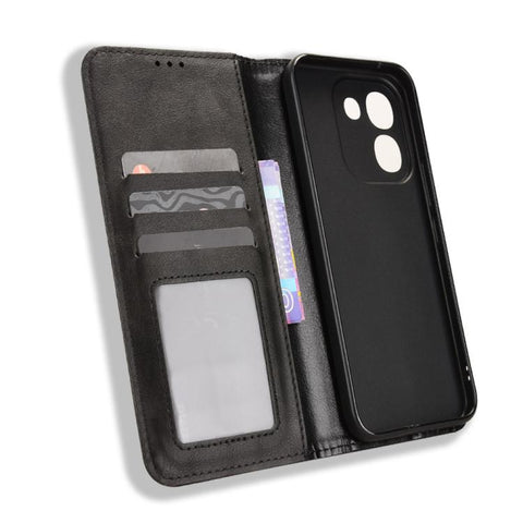 Magnetic Buckle Retro Texture Leather Phone Case, For vivo V80 Lite / iQOO Z11S 5G, For vivo S2 5G / V80 Lite IN/PK, For vivo T5e 4G, For vivo X300 E 5G, For vivo S50 Pro mini / X300 FE 5G Russia, For vivo Y600 Pro 5G, For vivo T5 Pro 5G / iQOO Z11 5G ...