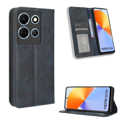 Magnetic Buckle Retro Texture Leather Phone Case, For Infinix GT 10 Pro, For Infinix Hot 30 5G X6832, For Infinix Smart 7 Plus, For Infinix Note 30 5G, For Infinix Smart 7 HD X6516, For Infinix Note 30i, For Infinix Note 30 Pro, For Infinix Note 30 4G ...