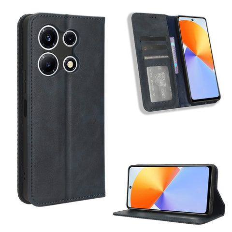 Magnetic Buckle Retro Texture Leather Phone Case, For Infinix GT 10 Pro, For Infinix Hot 30 5G X6832, For Infinix Smart 7 Plus, For Infinix Note 30 5G, For Infinix Smart 7 HD X6516, For Infinix Note 30i, For Infinix Note 30 Pro, For Infinix Note 30 4G ...
