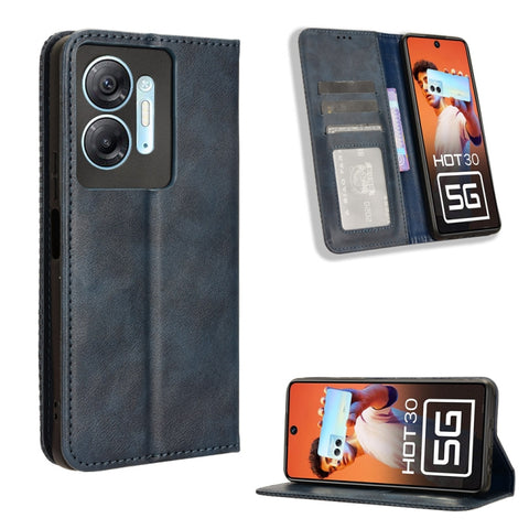 Magnetic Buckle Retro Texture Leather Phone Case, For Infinix GT 10 Pro, For Infinix Hot 30 5G X6832, For Infinix Smart 7 Plus, For Infinix Note 30 5G, For Infinix Smart 7 HD X6516, For Infinix Note 30i, For Infinix Note 30 Pro, For Infinix Note 30 4G ...