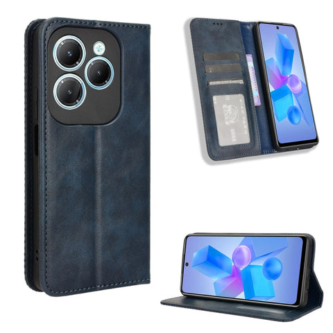 Magnetic Buckle Retro Texture Leather Phone Case, For Infinix Zero 40 4G, For Infinix Note 40X 5G X6838, For Infinix Note 40 5G X6852, For Infinix GT 20 Pro 5G X6871, For Infinix Note 40 Pro 4G, For Infinix Note 40 Pro 5G, For Infinix Note 40 4G       ...