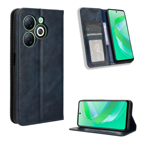 Magnetic Buckle Retro Texture Leather Phone Case, For Infinix Zero 40 4G, For Infinix Note 40X 5G X6838, For Infinix Note 40 5G X6852, For Infinix GT 20 Pro 5G X6871, For Infinix Note 40 Pro 4G, For Infinix Note 40 Pro 5G, For Infinix Note 40 4G       ...