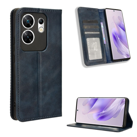 Magnetic Buckle Retro Texture Leather Phone Case, For Infinix Zero 40 4G, For Infinix Note 40X 5G X6838, For Infinix Note 40 5G X6852, For Infinix GT 20 Pro 5G X6871, For Infinix Note 40 Pro 4G, For Infinix Note 40 Pro 5G, For Infinix Note 40 4G       ...