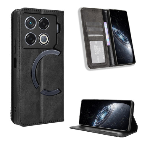 Magnetic Buckle Retro Texture Leather Phone Case, For Infinix Zero 40 4G, For Infinix Note 40X 5G X6838, For Infinix Note 40 5G X6852, For Infinix GT 20 Pro 5G X6871, For Infinix Note 40 Pro 4G, For Infinix Note 40 Pro 5G, For Infinix Note 40 4G       ...