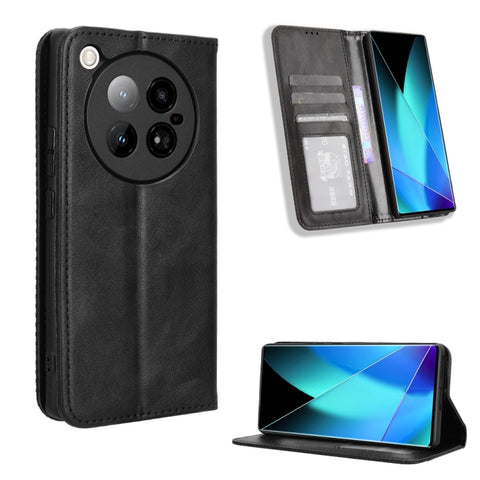 Magnetic Buckle Retro Texture Leather Phone Case, For Infinix Zero 40 4G, For Infinix Note 40X 5G X6838, For Infinix Note 40 5G X6852, For Infinix GT 20 Pro 5G X6871, For Infinix Note 40 Pro 4G, For Infinix Note 40 Pro 5G, For Infinix Note 40 4G       ...
