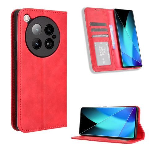 Magnetic Buckle Retro Texture Leather Phone Case, For Infinix Zero 40 4G, For Infinix Note 40X 5G X6838, For Infinix Note 40 5G X6852, For Infinix GT 20 Pro 5G X6871, For Infinix Note 40 Pro 4G, For Infinix Note 40 Pro 5G, For Infinix Note 40 4G       ...