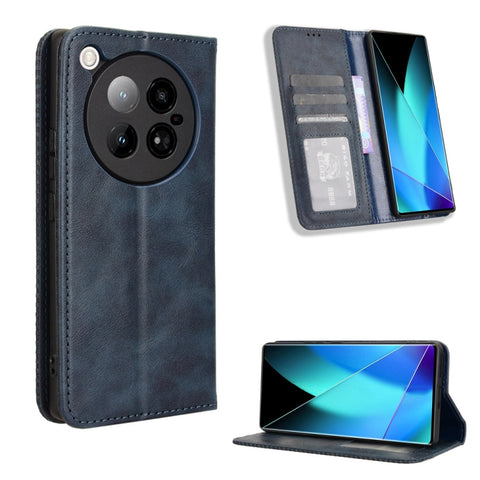 Magnetic Buckle Retro Texture Leather Phone Case, For Infinix Zero 40 4G, For Infinix Note 40X 5G X6838, For Infinix Note 40 5G X6852, For Infinix GT 20 Pro 5G X6871, For Infinix Note 40 Pro 4G, For Infinix Note 40 Pro 5G, For Infinix Note 40 4G       ...
