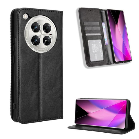 Magnetic Buckle Retro Texture Leather Phone Case, For Infinix Smart 10 / Tecno Pop 10 4G, For Infinix GT 30 Pro 5G, For Infinix Note 50s 5G, For Infinix Note 50x 5G, For Infinix Note 50 Pro+, For Infinix Note 50 4G / Note 50 Pro 4G                     ...
