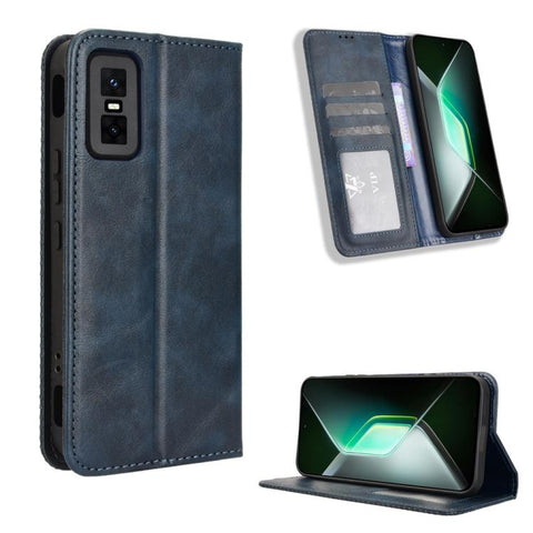 Magnetic Buckle Retro Texture Leather Phone Case, For Infinix Smart 10 / Tecno Pop 10 4G, For Infinix GT 30 Pro 5G, For Infinix Note 50s 5G, For Infinix Note 50x 5G, For Infinix Note 50 Pro+, For Infinix Note 50 4G / Note 50 Pro 4G                     ...