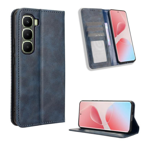 Magnetic Buckle Retro Texture Leather Phone Case, For Infinix Hot 70 Pro 5G, For Infinix GT 50 Pro 5G, For Infinix Hot 70 4G, For Infinix Note 60 Ultra 5G, For Infinix Note Edge 5G, For Infinix Smart 20 4G, For Infinix Note 60 / 60 Pro 5G              ...