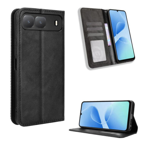 Magnetic Buckle Retro Texture Leather Phone Case, For Infinix Hot 70 Pro 5G, For Infinix GT 50 Pro 5G, For Infinix Hot 70 4G, For Infinix Note 60 Ultra 5G, For Infinix Note Edge 5G, For Infinix Smart 20 4G, For Infinix Note 60 / 60 Pro 5G              ...