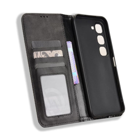 Magnetic Buckle Retro Texture Leather Phone Case, For Infinix Hot 70 Pro 5G, For Infinix GT 50 Pro 5G, For Infinix Hot 70 4G, For Infinix Note 60 Ultra 5G, For Infinix Note Edge 5G, For Infinix Smart 20 4G, For Infinix Note 60 / 60 Pro 5G              ...