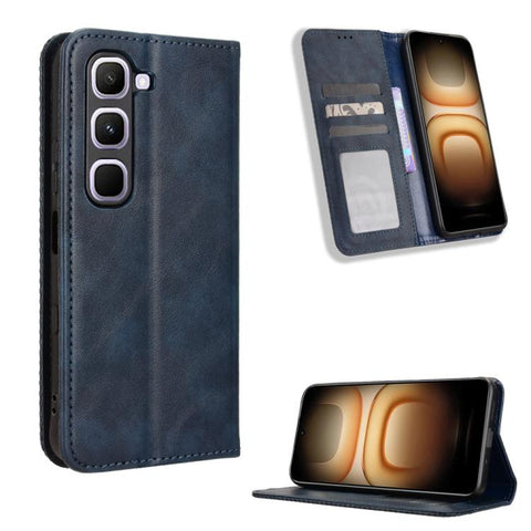 Magnetic Buckle Retro Texture Leather Phone Case, For Infinix Hot 70 Pro 5G, For Infinix GT 50 Pro 5G, For Infinix Hot 70 4G, For Infinix Note 60 Ultra 5G, For Infinix Note Edge 5G, For Infinix Smart 20 4G, For Infinix Note 60 / 60 Pro 5G              ...