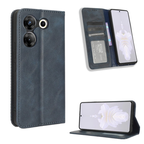 Magnetic Buckle Retro Texture Leather Phone Case, For Tecno Pova 6 Pro 5G, For Tecno Spark 20 Pro+ 4G, For Tecno Spark 20 Pro 4G, For Tecno Spark Go 2024, For Tecno Spark 20 4G, For Tecno Pova 5 Pro LH8n, For Tecno Pova Neo 3, For Tenco Pova 5 4G      ...