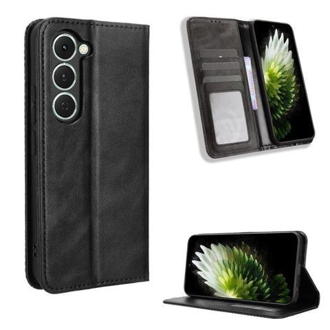 Magnetic Buckle Retro Texture Leather Phone Case, For Tecno Pova 7 Pro 5G, For Tecno Pova 7 5G, For Tecno Spark 40 Pro+ 4G, For Tecno Spark 40 Pro 4G, For Tecno Spark 40 4G, For Tecno Pova 7 Ultra 5G, For Tecno Pova 7 4G, For Tecno Spark Go 2 4G       ...