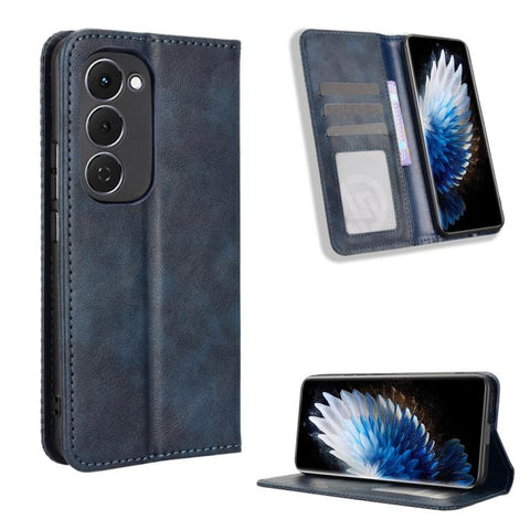 Magnetic Buckle Retro Texture Leather Phone Case, For Tecno Pova 7 Pro 5G, For Tecno Pova 7 5G, For Tecno Spark 40 Pro+ 4G, For Tecno Spark 40 Pro 4G, For Tecno Spark 40 4G, For Tecno Pova 7 Ultra 5G, For Tecno Pova 7 4G, For Tecno Spark Go 2 4G       ...