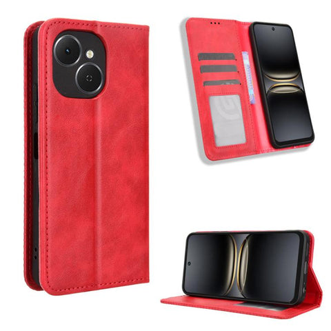 Magnetic Buckle Retro Texture Leather Phone Case, For Tecno Spark 50 Pro 4G, For Tecno Pova 8 Pro 5G, For Tecno Camon Slim 4G, For Tecno Pova 8 5G, For Tecno Spark 50 5G, For Tecno Pova Curve 2 5G, For Tecno Spark 50 4G, For Tecno Camon 50 Pro 4G      ...