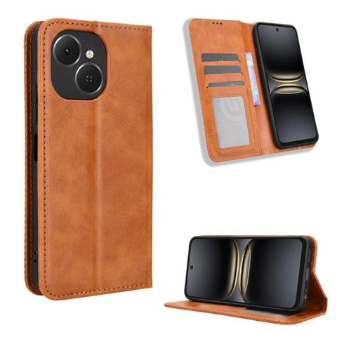 Magnetic Buckle Retro Texture Leather Phone Case, For Tecno Spark 50 Pro 4G, For Tecno Pova 8 Pro 5G, For Tecno Camon Slim 4G, For Tecno Pova 8 5G, For Tecno Spark 50 5G, For Tecno Pova Curve 2 5G, For Tecno Spark 50 4G, For Tecno Camon 50 Pro 4G      ...