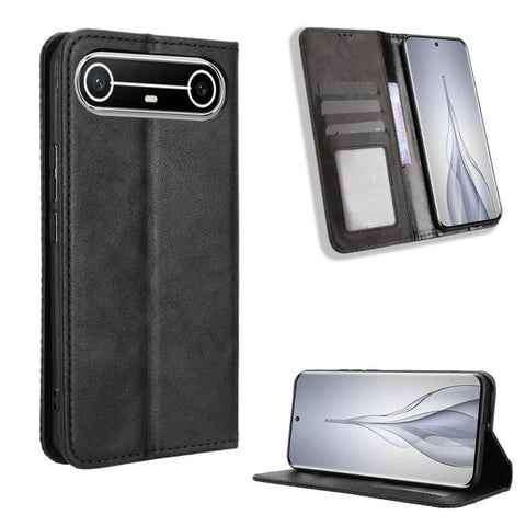 Magnetic Buckle Retro Texture Leather Phone Case, For Tecno Spark 50 Pro 4G, For Tecno Pova 8 Pro 5G, For Tecno Camon Slim 4G, For Tecno Pova 8 5G, For Tecno Spark 50 5G, For Tecno Pova Curve 2 5G, For Tecno Spark 50 4G, For Tecno Camon 50 Pro 4G      ...
