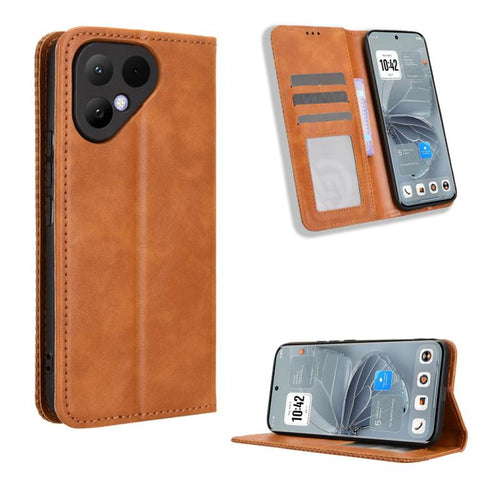 Magnetic Buckle Retro Texture Leather Phone Case, For Tecno Spark 50 Pro 4G, For Tecno Pova 8 Pro 5G, For Tecno Camon Slim 4G, For Tecno Pova 8 5G, For Tecno Spark 50 5G, For Tecno Pova Curve 2 5G, For Tecno Spark 50 4G, For Tecno Camon 50 Pro 4G      ...