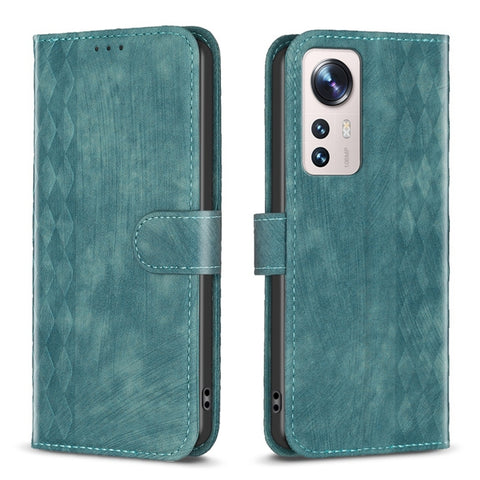 Plaid Embossed Leather Phone Case, For Xiaomi Redmi K60 / K60 Pro, For Xiaomi 13 Pro, For Xiaomi 13, For Xiaomi 12T / 12T Pro, For Xiaomi Redmi Note 11 Pro, For Xiaomi 12 Lite, For Xiaomi Redmi 10 5G / Note 11E, For Xiaomi Redmi 10C                    ...