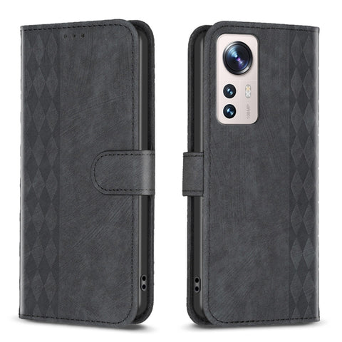 Plaid Embossed Leather Phone Case, For Xiaomi Redmi K60 / K60 Pro, For Xiaomi 13 Pro, For Xiaomi 13, For Xiaomi 12T / 12T Pro, For Xiaomi Redmi Note 11 Pro, For Xiaomi 12 Lite, For Xiaomi Redmi 10 5G / Note 11E, For Xiaomi Redmi 10C                    ...