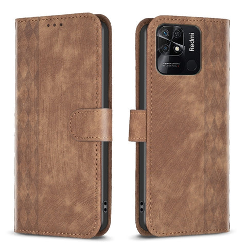 Plaid Embossed Leather Phone Case, For Xiaomi Redmi K60 / K60 Pro, For Xiaomi 13 Pro, For Xiaomi 13, For Xiaomi 12T / 12T Pro, For Xiaomi Redmi Note 11 Pro, For Xiaomi 12 Lite, For Xiaomi Redmi 10 5G / Note 11E, For Xiaomi Redmi 10C                    ...
