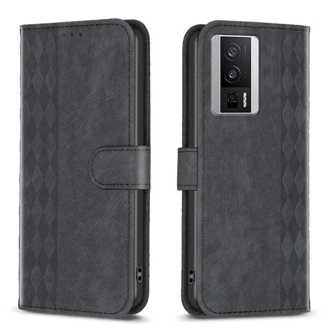 Plaid Embossed Leather Phone Case, For Xiaomi Redmi K60 / K60 Pro, For Xiaomi 13 Pro, For Xiaomi 13, For Xiaomi 12T / 12T Pro, For Xiaomi Redmi Note 11 Pro, For Xiaomi 12 Lite, For Xiaomi Redmi 10 5G / Note 11E, For Xiaomi Redmi 10C                    ...