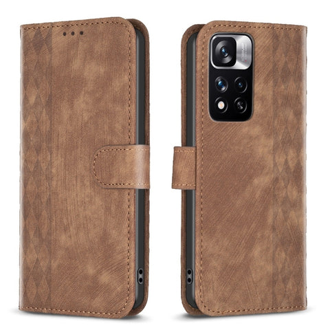 Plaid Embossed Leather Phone Case, For Xiaomi Redmi K60 / K60 Pro, For Xiaomi 13 Pro, For Xiaomi 13, For Xiaomi 12T / 12T Pro, For Xiaomi Redmi Note 11 Pro, For Xiaomi 12 Lite, For Xiaomi Redmi 10 5G / Note 11E, For Xiaomi Redmi 10C                    ...