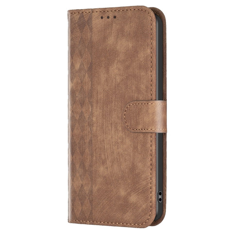 Plaid Embossed Leather Phone Case, For Xiaomi Redmi Note 12S 4G / Note 11, For Xiaomi Redmi Note 12 4G Global, For Xiaomi Civi 3 5G, For Xiaomi Redmi A1 / A1+, For Xiaomi Redmi Note 12 Pro+ Global, For Xiaomi Redmi Note 12 Pro Global                   ...