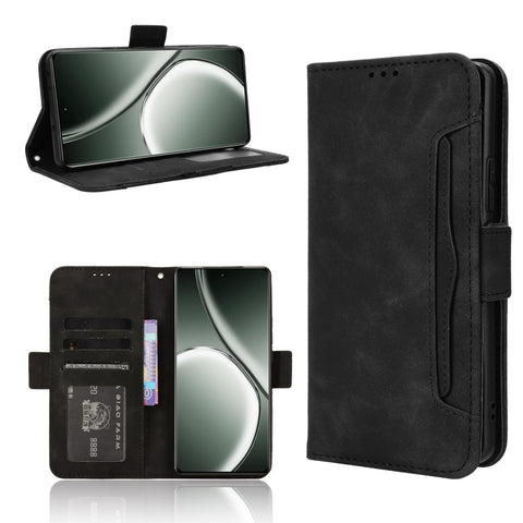 Skin Feel Calf Texture Card Slots Leather Phone Case, For Realme 14 Pro 5G, For Realme C75 4G, For Realme GT 7 Pro 5G, For Realme 13+ 5G Global, For Realme 13 Pro 5G / 13 Pro+ 5G, For Realme GT 6 / GT 6T / GT Neo6                                       ...