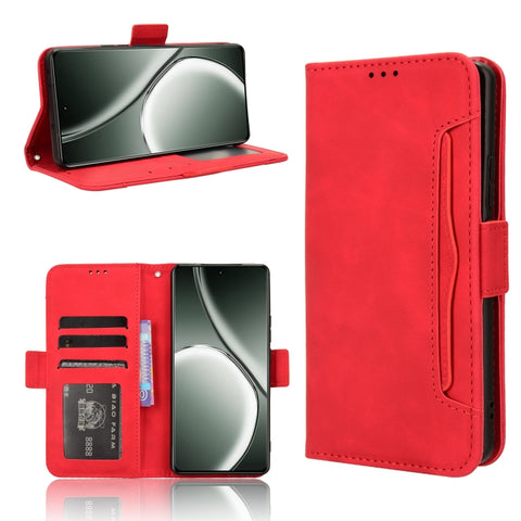 Skin Feel Calf Texture Card Slots Leather Phone Case, For Realme 14 Pro 5G, For Realme C75 4G, For Realme GT 7 Pro 5G, For Realme 13+ 5G Global, For Realme 13 Pro 5G / 13 Pro+ 5G, For Realme GT 6 / GT 6T / GT Neo6                                       ...
