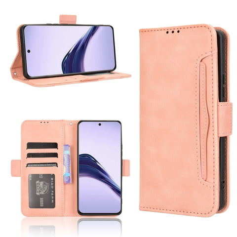 Skin Feel Calf Texture Card Slots Leather Phone Case, For Realme 14 Pro 5G, For Realme C75 4G, For Realme GT 7 Pro 5G, For Realme 13+ 5G Global, For Realme 13 Pro 5G / 13 Pro+ 5G, For Realme GT 6 / GT 6T / GT Neo6                                       ...